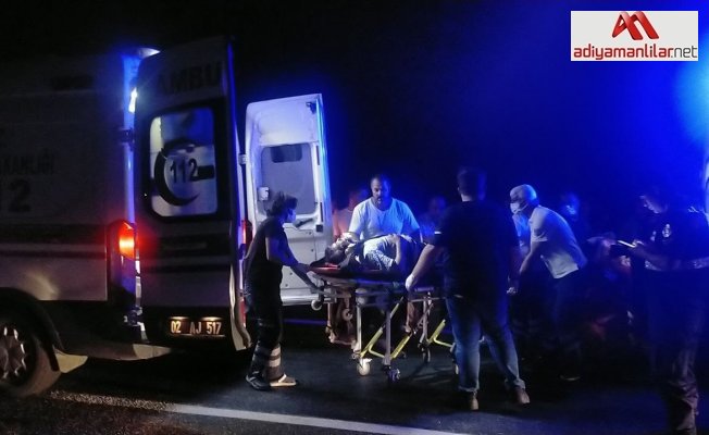 Adıyaman'da feci kaza: 9 yaralı