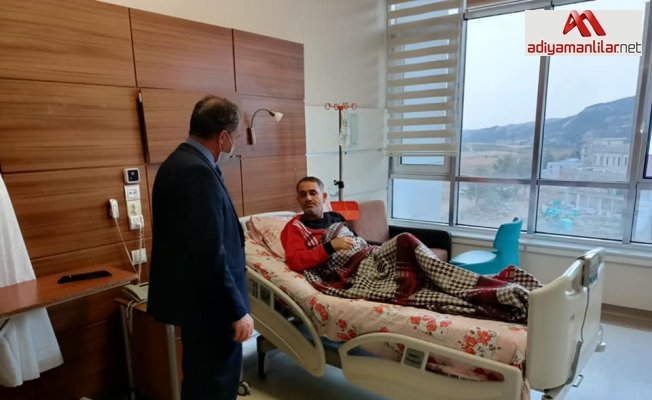 Başkan Kılınç, hasta ve hasta yakınlarıyla bir araya geldi