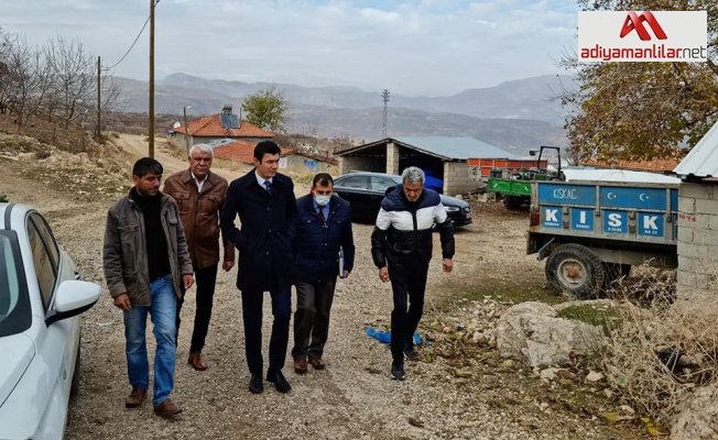 Kaymakam Ayrancı, Örenli köyünde incelemede bulundu