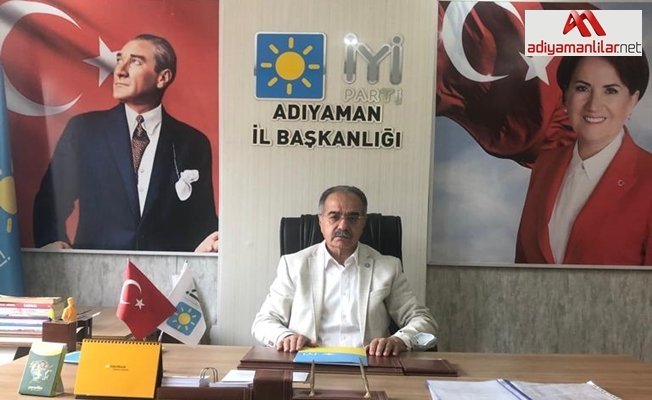 İYİ Parti İl Başkanı Doğan: "Partimizden Yeni İstifa Edip Katılım Olmamıştır"
