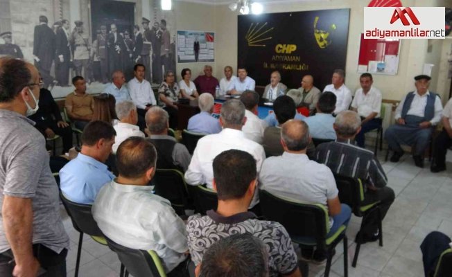 CHP’li milletvekilleri partililerle bir araya geldi
