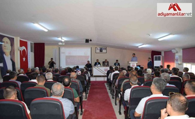 Besni’de ’’Güvenli eğitim’’ toplantısı yapıldı