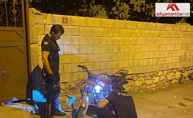 Çalıntı motosikleti Yunus polisleri buldu