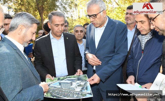 Adıyaman'da 150 yataklı devlet Hastanesi’nin inşaatına başlandı