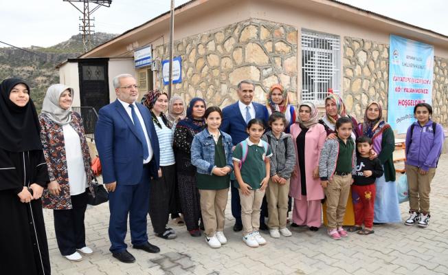 Adıyaman’ın İlk köy yaşam merkezi Rezip köyünde açıldı