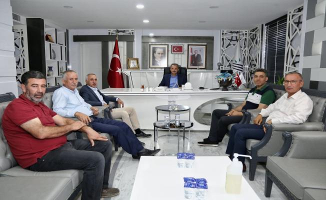 AK Parti Milletvekili Taş'tan, Başkan Kılınç'a ziyaret