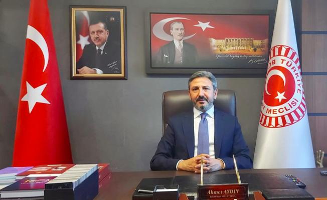 Aydın: AK Parti hükümetleri icraatları olarak tarihe mal olmaya devam edecektir