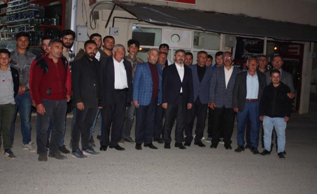 Aydın’dan Çelikhan MHP İlçe teşkilatını ziyaret