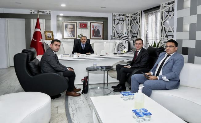 Başkan Kılınç, Karayolları Bölge Müdürlüğüne atanan Güneş'i kabul etti