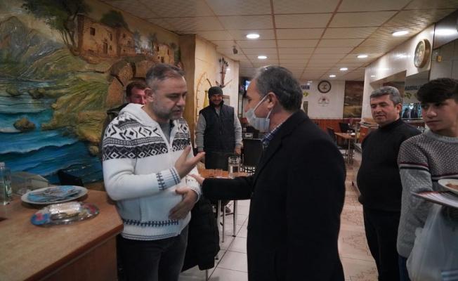 Başkan Kılınç'tan, Harıkçı Caddesi esnafına ziyaret