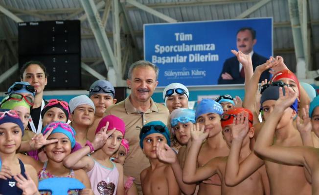 Başkan Kılınç'tan Kış Spor Okullarına ziyaret