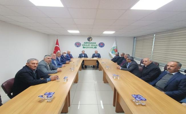 Belediye Başkanı Kılınç’tan, Ziraat Odasına ziyaret