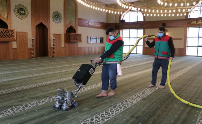 Camiler 11 ayın sultanı Ramazan'a hazırlanıyor - Videolu Haber