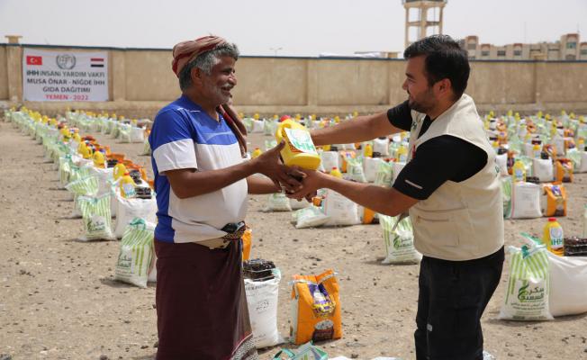 İHH’dan Yemenli ihtiyaç sahiplerine destek - Videolu Haber 