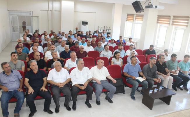 Kahta'da sene başı okul müdürleri toplantısı düzenlendi