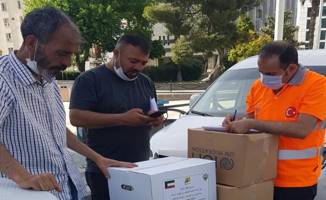 Kuveytli hayırseverlerden Şanlıurfa'ya 700 gıda kolisi