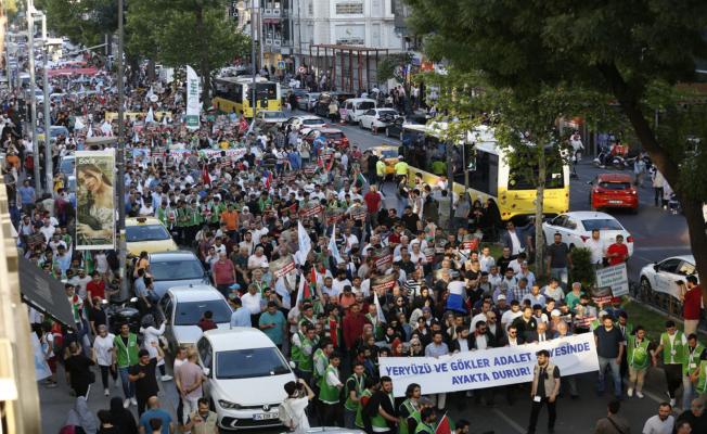 Mavi Marmara’nın 12. yıldönümünde binler yürüdü - Videolu Haber 