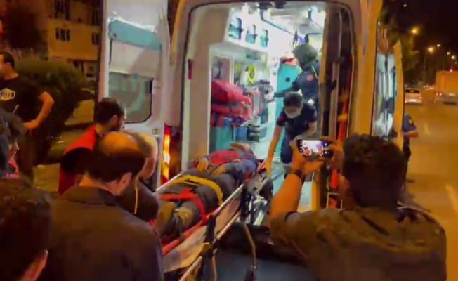 Motosikletin çarptığı yaya yaralandı - Videolu Haber 