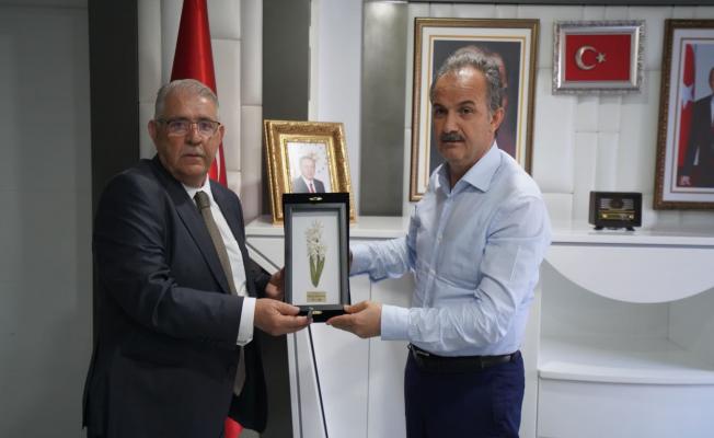 Onikişubat Belediye Başkanı Mahçiçek'ten Başkan Kılınç’a EXPO ziyareti