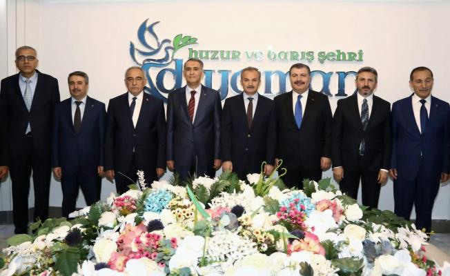 Sağlık Bakanı Koca'dan Başkan Kılınç'a ziyaret