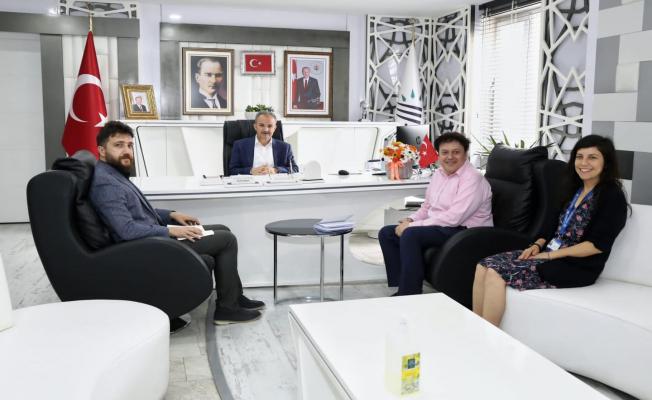 UNHCR Koordinatörü Kortsaris'ten, Başkan Kılınç'a ziyaret